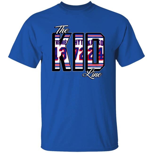 Webleedblue Merch New York Rangers The Kid Line Shirt