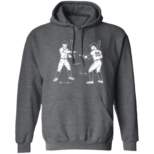 Rotowear Merch Bronx Giants Shirt Giancarlo Stanton X Aaron Judge Shirt