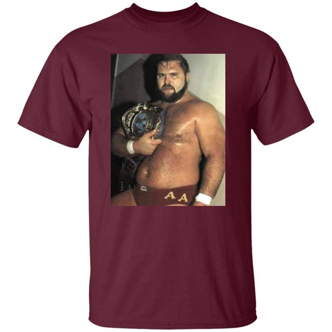 80s Rasslin Store The Enforcer Double A Shirt