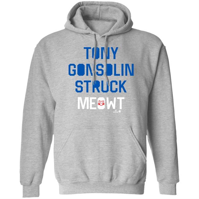 Tony Gonsolin Struck Meowt Shirt Breakingt Merch Los Angeles Dodgers Los Angeles Dodgers Tony Gonsolin Struck Meowt Shirt Breakingt Merch