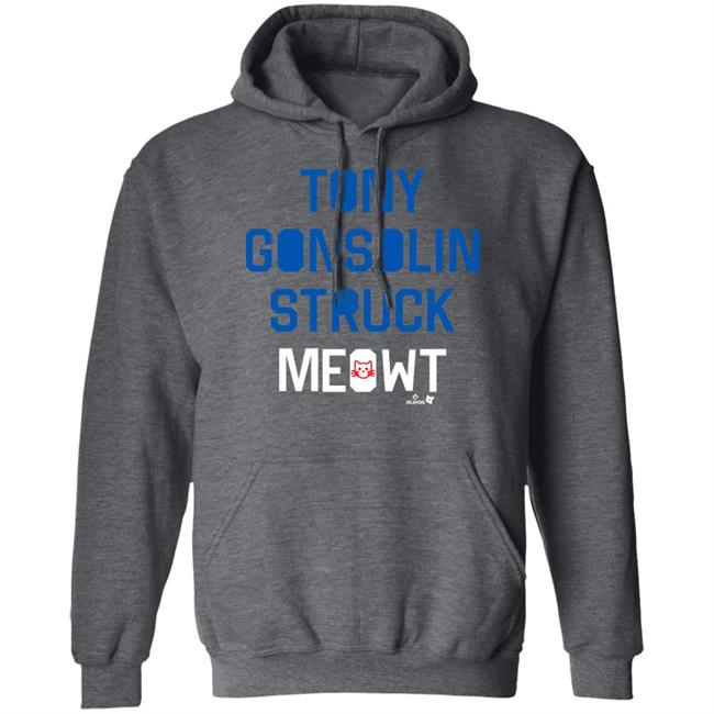 Tony Gonsolin Struck Meowt Shirt Breakingt Merch Los Angeles Dodgers Tony Gonsolin Struck Meowt Shirt Breakingt Merch Los Angeles Dodgers