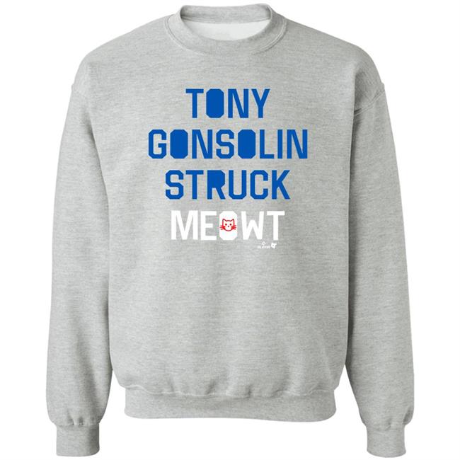 Tony Gonsolin Struck Meowt Shirt Breakingt Merch Los Angeles Dodgers Tony Gonsolin Struck Meowt Shirt Los Angeles Dodgers Breakingt Merch