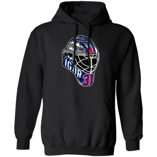 Webleedblue Merch Igor Mask Shirt New York Rangers Webleedblue Merch New York Rangers Igor Mask Shirt
