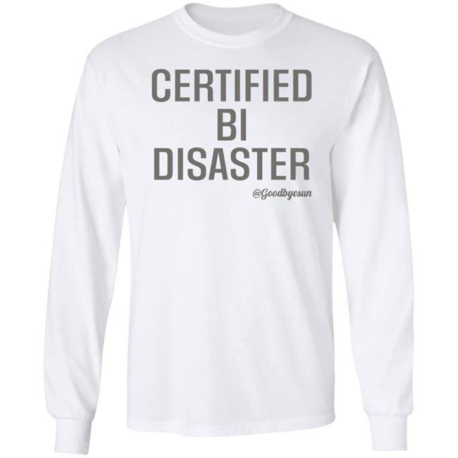 Certified Bi Disaster Goodbyesun Shirt Sole Misses Izuku