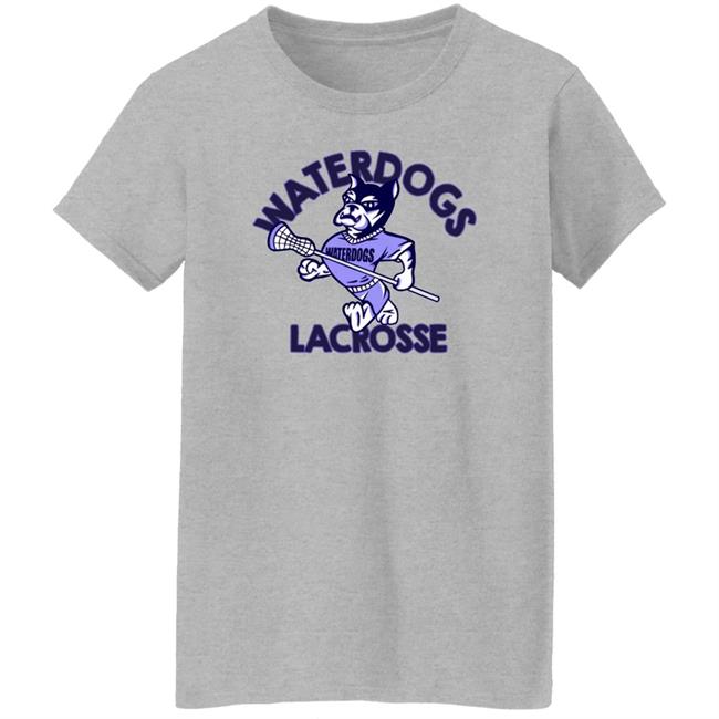 Barstool Sports Store Waterdogs Lacrosse Logo Shirt