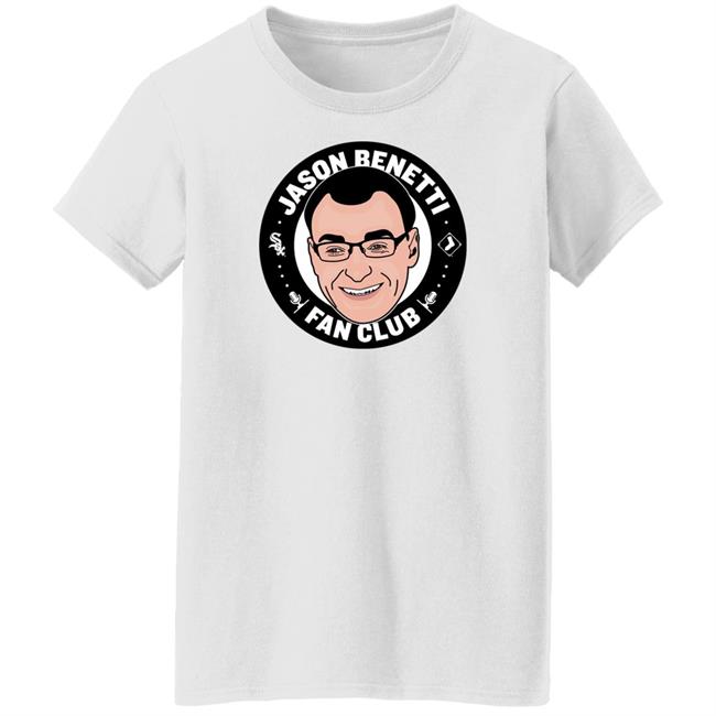 Jason Benetti Fan Club Shirt Support White Sox Charities Day