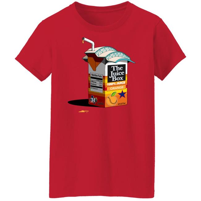Samuel The Juice Box Orange Shirt