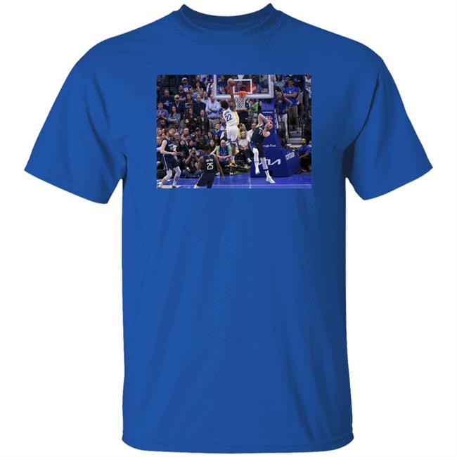 Warriors On Nbcs Wiggs’ Daughter Rocking Luka Poster Shirt