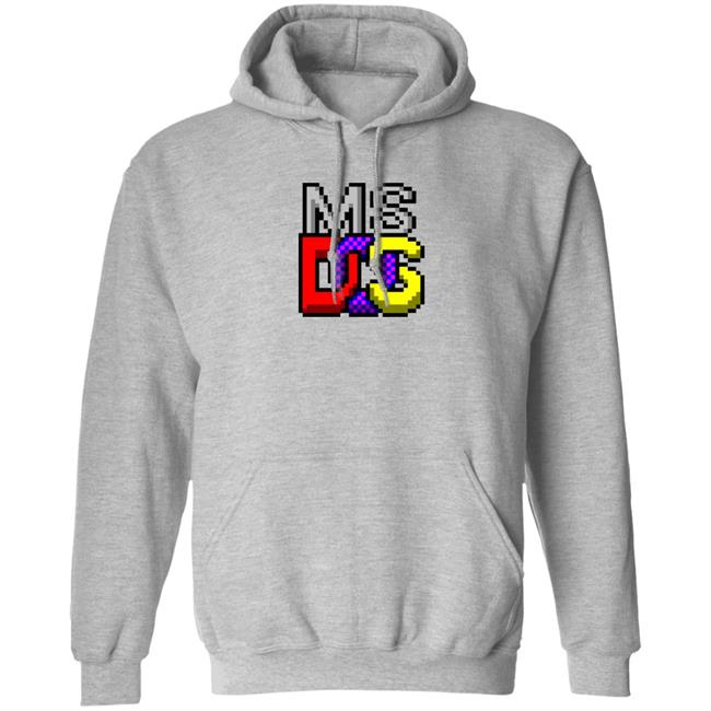 Jen Gentleman Ms-Dos Icon Retro Pixel Asymbol Shirt