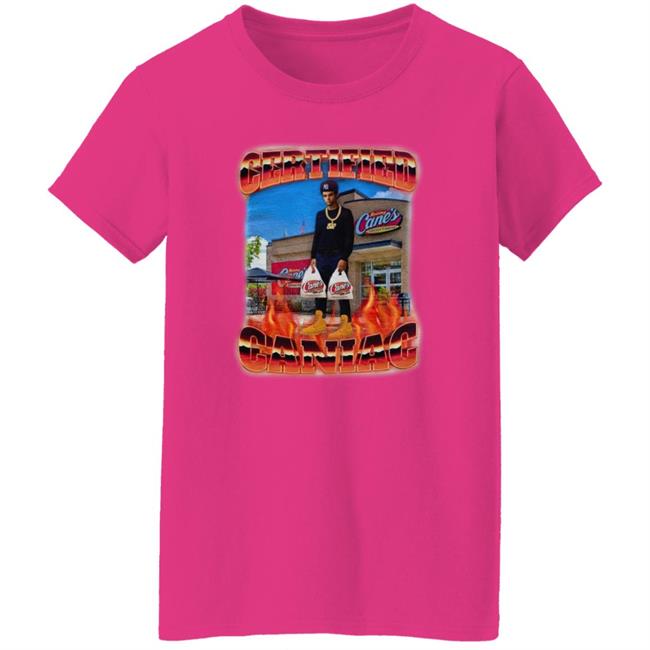 Shirts That Go Hard Crynowsoblater Merch Yeah I'm A Certified Caniac Shirt