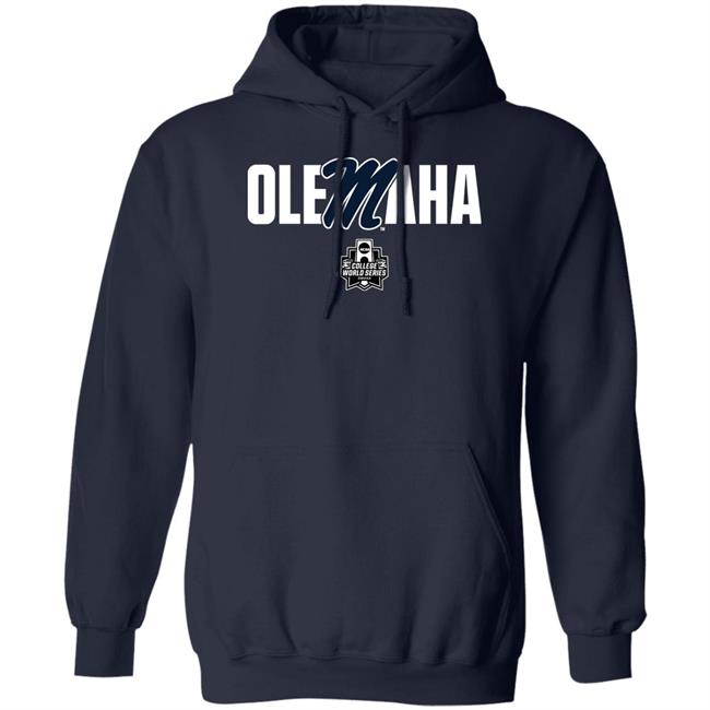 Ole Miss Authentics Team Shop 2022 Baseball Olemaha Cws Single Team Shirt
