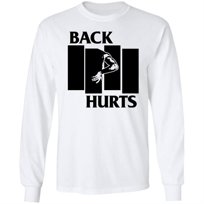 Jeff Melnick Back Hurts Shirt Back Hurts Shirt Jeff Melnick