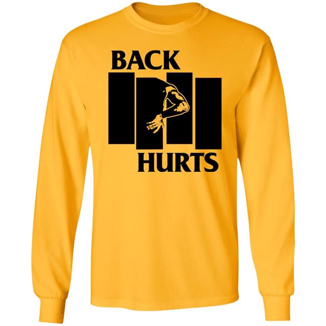 Jeff Melnick Back Hurts Shirt