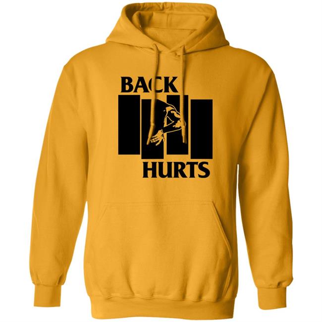 Jeff Melnick Back Hurts Shirt Back Hurts Shirt Jeff Melnick