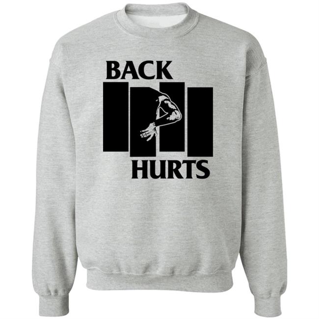 Jeff Melnick Back Hurts Shirt Jeff Melnick Back Hurts Shirt