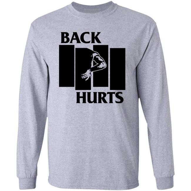 Jeff Melnick Back Hurts Shirt Jeff Melnick Back Hurts Shirt