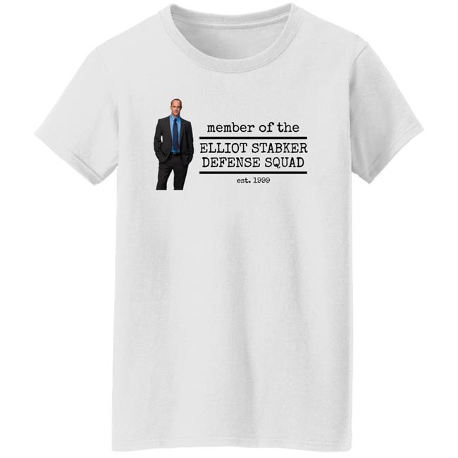 Bymariamichele Merch Elliot Stabler Defense Squad Shirt Elliot Stabler Defense Squad Shirt Bymariamichele Merch