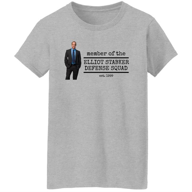 Bymariamichele Merch Elliot Stabler Defense Squad Shirt Elliot Stabler Defense Squad Shirt Bymariamichele Merch
