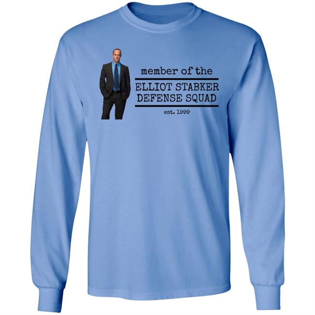 Bymariamichele Merch Elliot Stabler Defense Squad Shirt Elliot Stabler Defense Squad Shirt Bymariamichele Merch