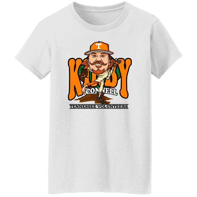 Volshop Kirby Connell Tennessee Volunteers Shirt Utvolshop Kirby Connell Caricature Shirt