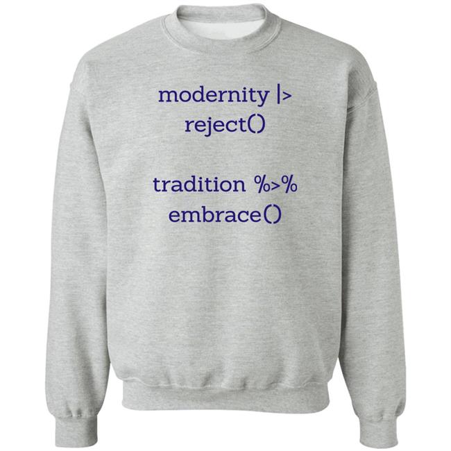 Thomas J. Leeper Modernity Reject Tradition Embrace Shirt