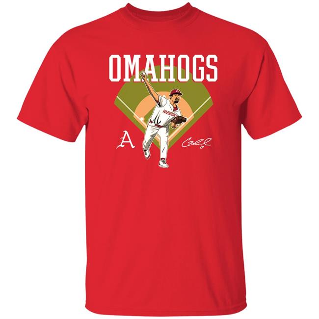 B-Unlimited Arkansas Merch Connor Noland Omahogs Shirt B-Unlimited Arkansas Merch Connor Noland Omahogs Shirt