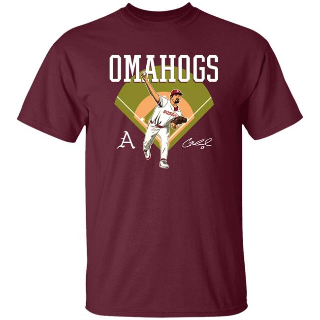 B-Unlimited Arkansas Merch Connor Noland Omahogs Shirt Connor Noland Omahogs Shirt B-Unlimited Arkansas Merch