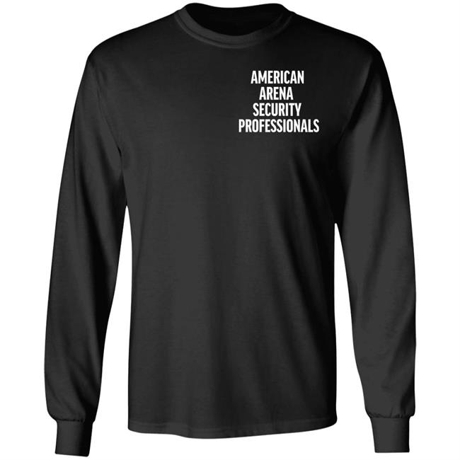 American Arena Security Professionals Shirt Mark Sterling Esq