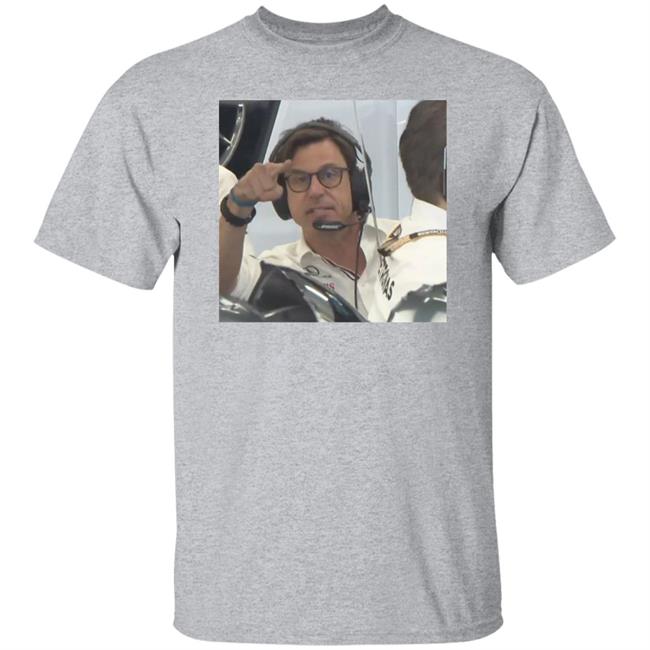 Mercedes-Amg Petronas F1 Team Toto Wolff Becomes The Latest F1 Meme Shirt