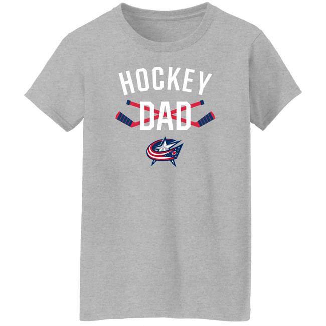 Hockey Dad Shirt Columbus Blue Jackets
