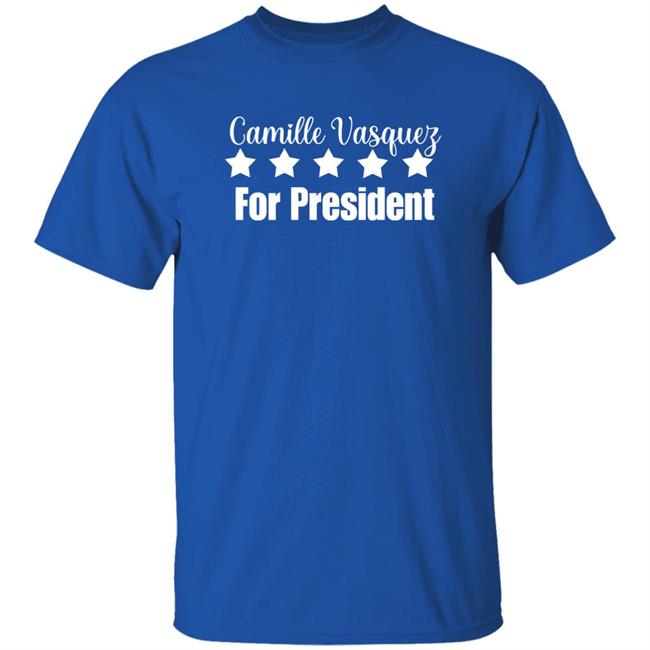 Johnny Depp Fans Pushing Tmz Merch Camille Vasquez For President Shirt