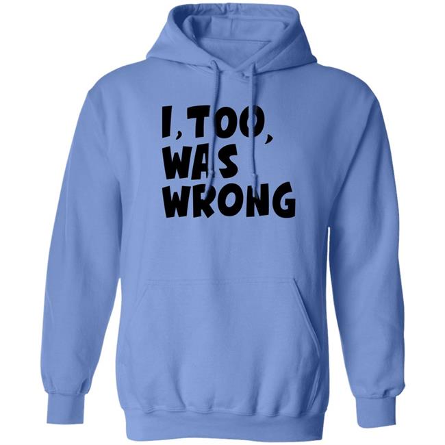 Julie Stewart-Binks Wearing Tampa Bay Lightning I Too Was Wrong Shirt