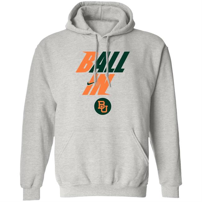 Baylor MBB Ball In Baylor Men’s Basketball Long Sleeves T Shirt