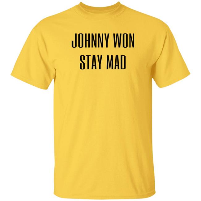 Brooke Johnny Depp Won Stay Mad Shirt Depplyhaiiows Johnny Won Stay Mad Shirt Brooke Johnny Depp Won Stay Mad Shirt Depplyhaiiows Johnny Won Stay Mad Shirt