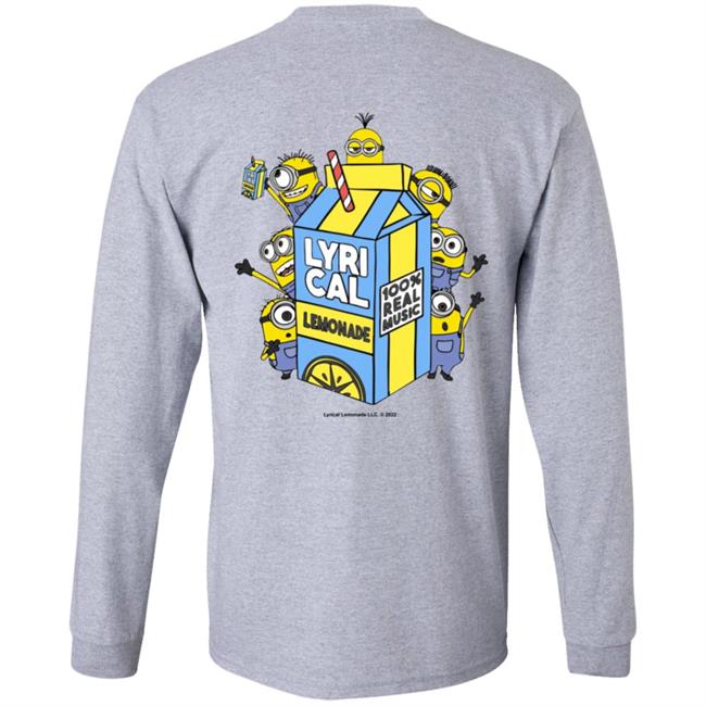 Ll X Minions White Shirt Minions Collection Lyrical Lemonade Merch