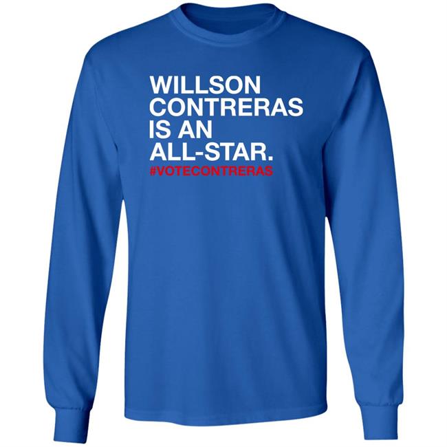 Obviousshirts Store Willson Contreras Is An All Star Shirt Chicago Cubs Obviousshirts Store Chicago Cubs Willson Contreras Is An All Star Shirt