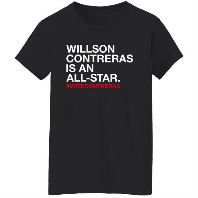 Obviousshirts Store Willson Contreras Is An All Star Shirt Chicago Cubs Chicago Cubs Obviousshirts Store Willson Contreras Is An All Star Shirt