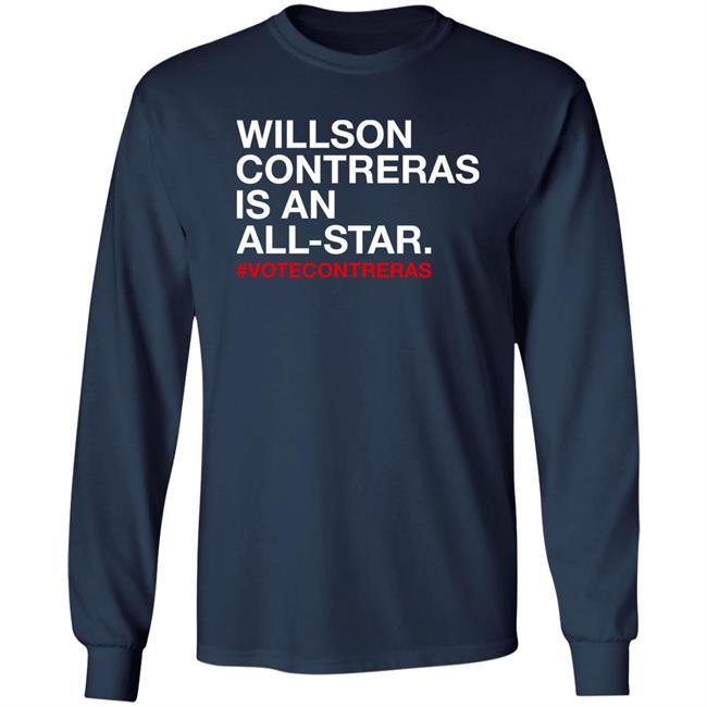 Obviousshirts Store Willson Contreras Is An All Star Shirt Chicago Cubs Willson Contreras Is An All Star Shirt Chicago Cubs Obviousshirts Store