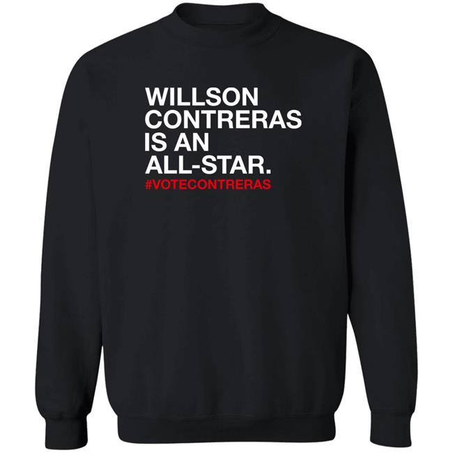 Obviousshirts Store Willson Contreras Is An All Star Shirt Chicago Cubs Chicago Cubs Willson Contreras Is An All Star Shirt Obviousshirts Store