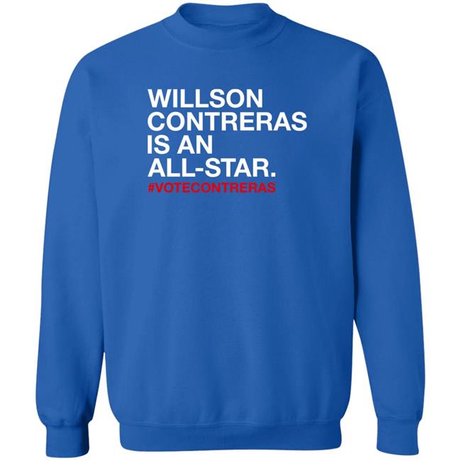 Obviousshirts Store Willson Contreras Is An All Star Shirt Chicago Cubs Willson Contreras Is An All Star Shirt Obviousshirts Store Chicago Cubs
