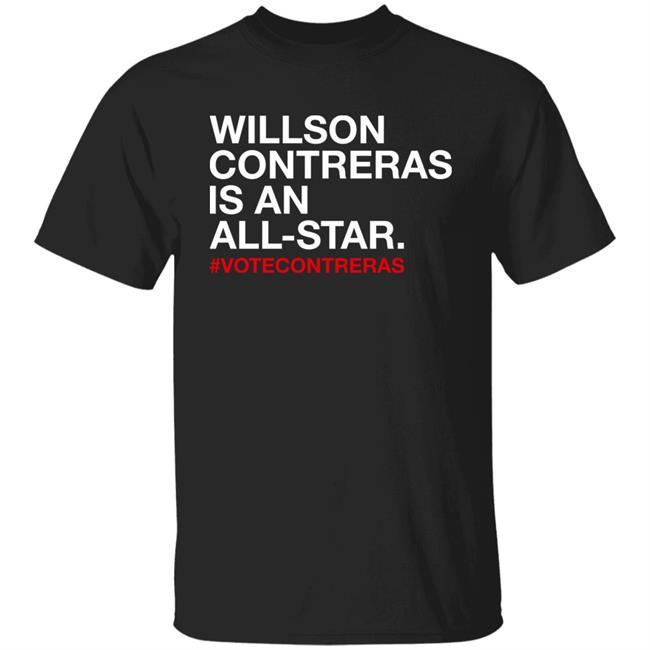 Obviousshirts Store Willson Contreras Is An All Star Shirt Chicago Cubs Obviousshirts Store Willson Contreras Is An All Star Shirt Chicago Cubs