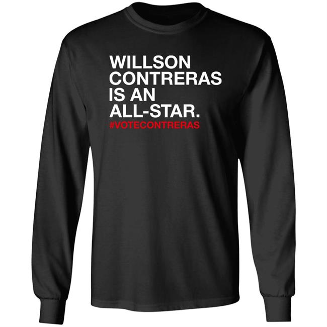 Obviousshirts Store Willson Contreras Is An All Star Shirt Chicago Cubs Chicago Cubs Obviousshirts Store Willson Contreras Is An All Star Shirt