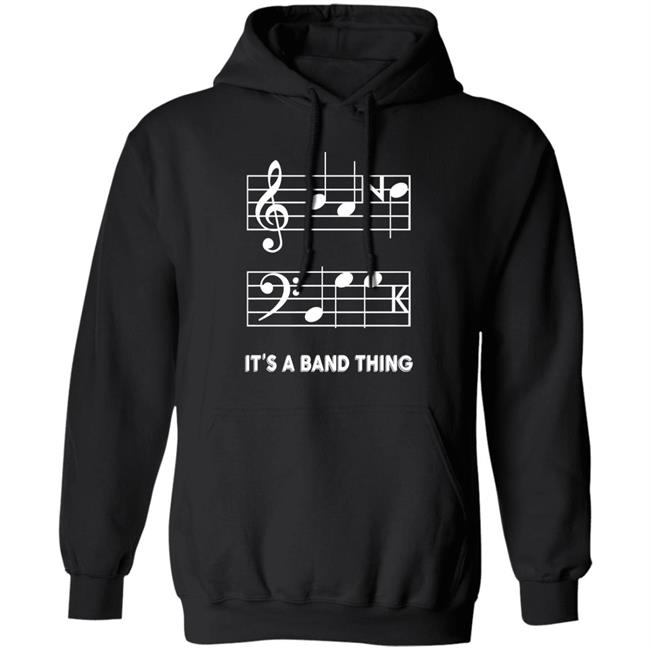 Threatening Music Notation It's A Band Thing Shirt It's A Band Thing Shirt Threatening Music Notation