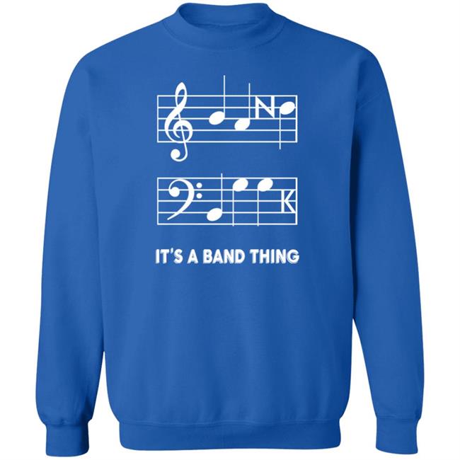 Threatening Music Notation It's A Band Thing Shirt It's A Band Thing Shirt Threatening Music Notation