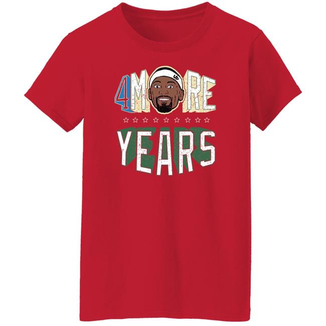 Bobby Bp Portis Four More Years Bobby Shirt Under Dog Merch