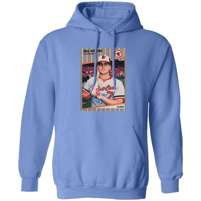 Bill Ripken Second Base Face Card 1989 Fleer Shirt Baseball Error Card Baltimore Orioles