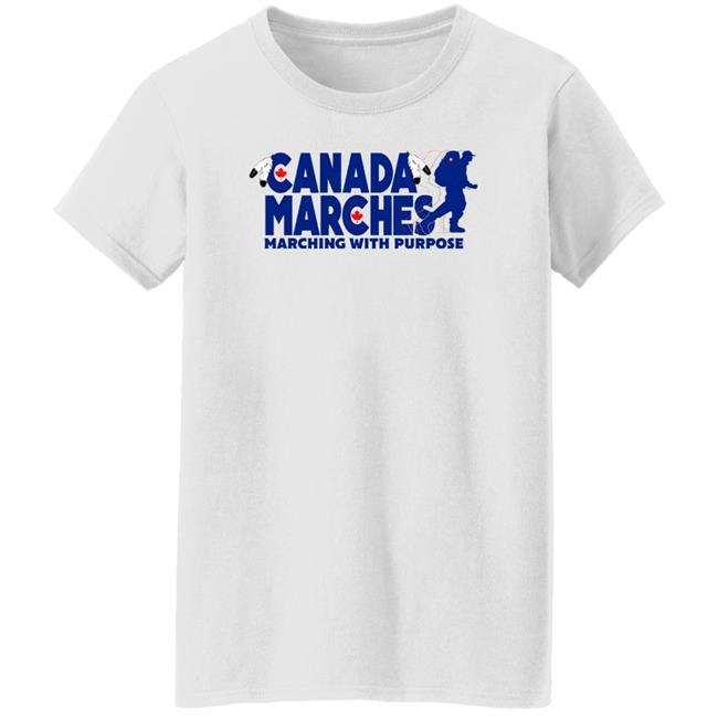Canada Marches Marching With Purpose Shirt Maxime Bernier Canada Marches Marching With Purpose Shirt Maxime Bernier