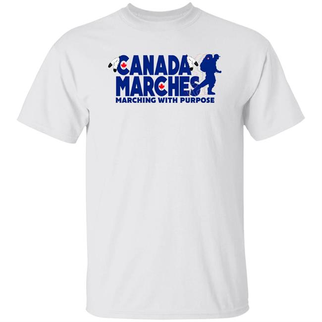 Maxime Bernier Canada Marches Marching With Purpose Shirt