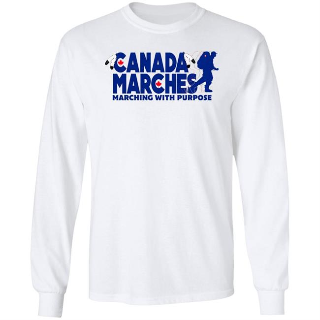 Canada Marches Marching With Purpose Shirt Maxime Bernier Canada Marches Marching With Purpose Shirt Maxime Bernier
