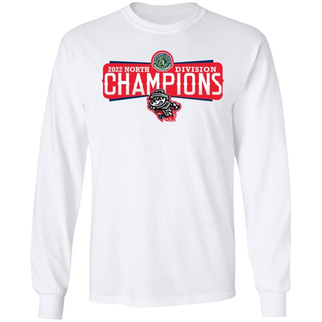 2022 North Division Champions Shirt Rocket City Trash Pandas